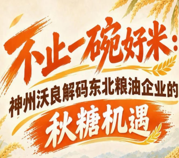 南京秋糖盛会启幕 神州沃良剖析东北粮油企业增收拓客机遇